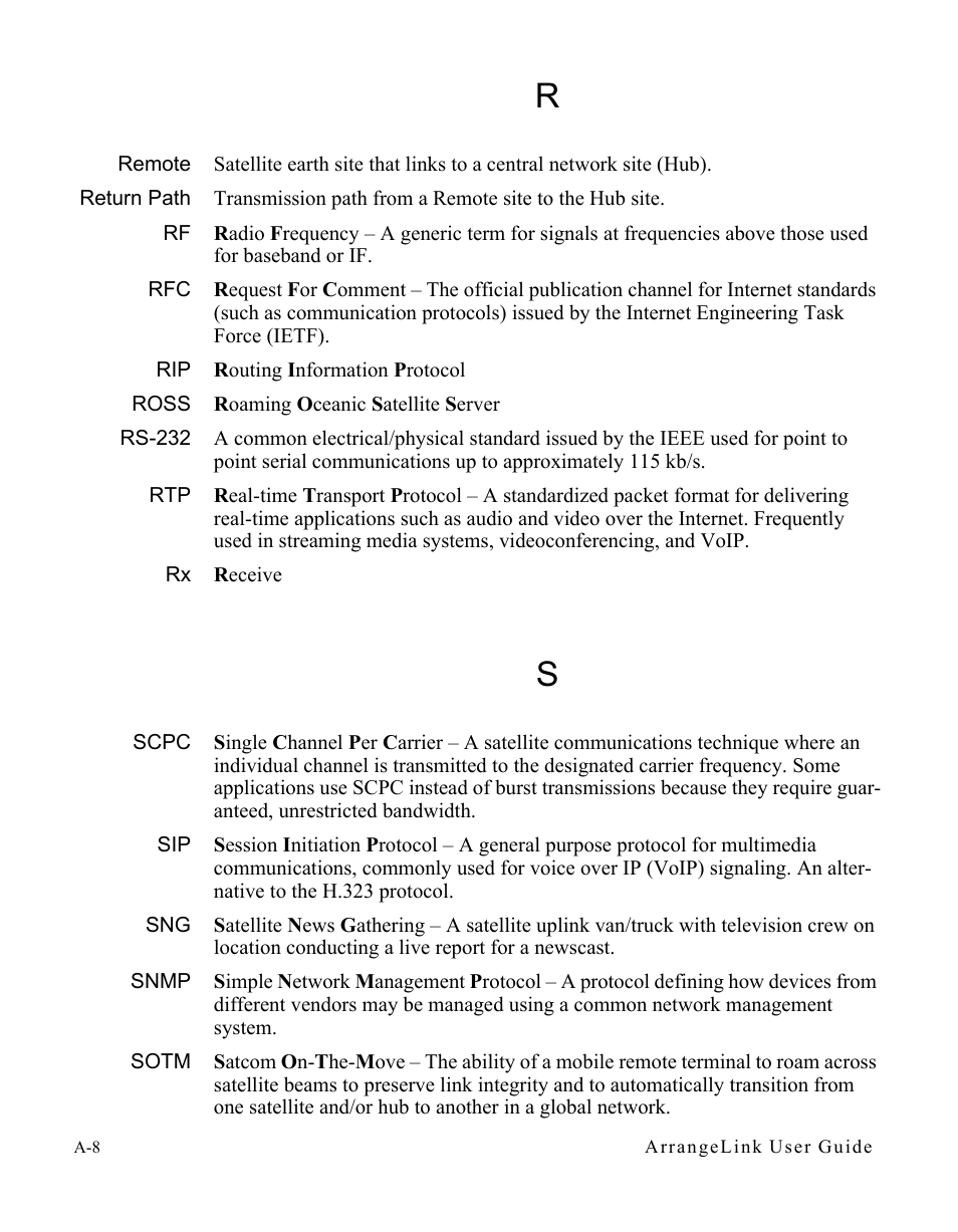 Remote, Return path, Ross | Rs-232, Scpc, Snmp, Sotm | Comtech EF Data Vipersat Circuit Scheduler v3.7.x ArrangeLink User Manual | Page 84 / 88