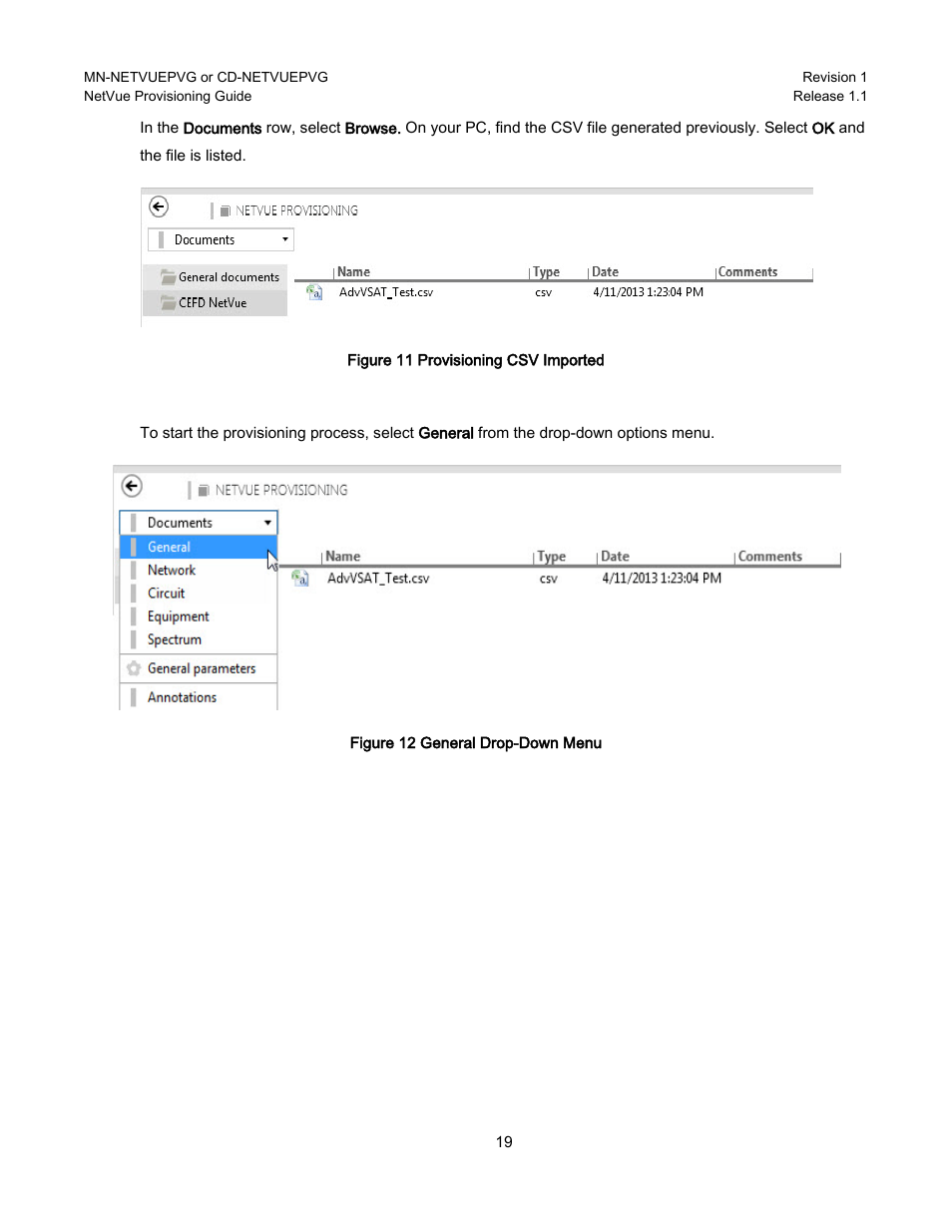 Comtech EF Data NetVue Release 1.1 Provisioning Guide User Manual | Page 21 / 34