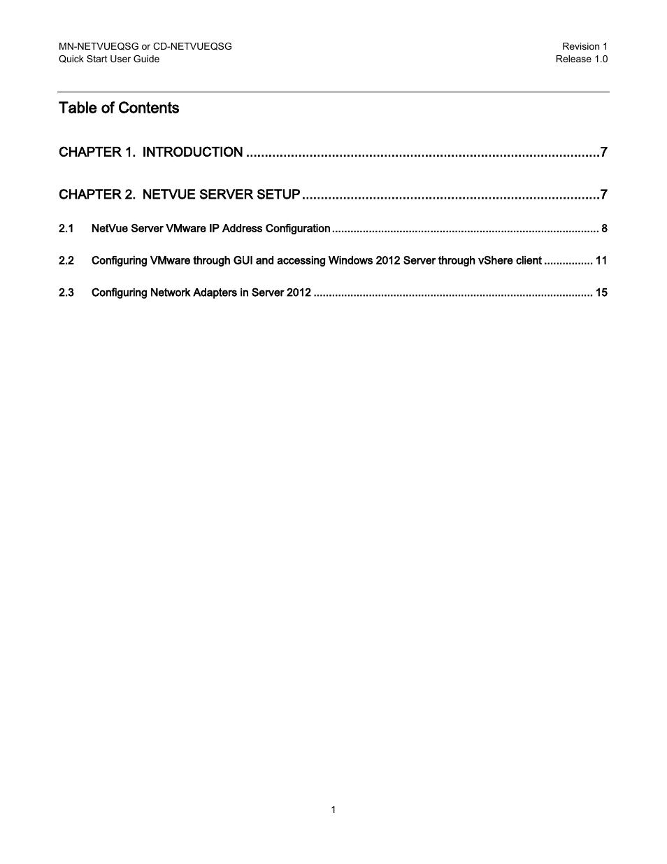 Comtech EF Data NetVue Release 1.1 Quick Start Guide User Manual | Page 3 / 20