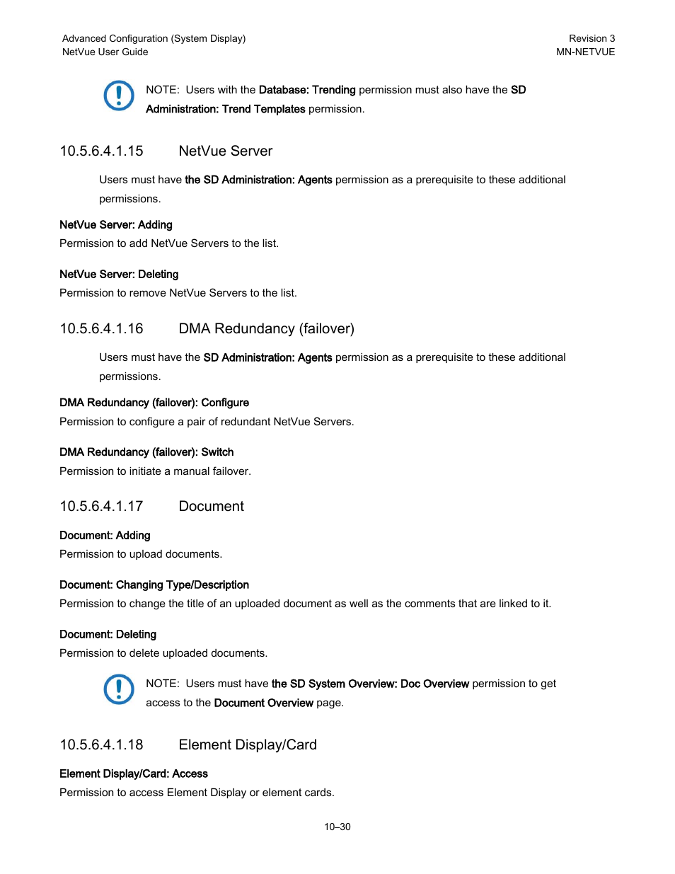 15 netvue server, 16 dma redundancy (failover), 17 document | 18 element display/card | Comtech EF Data NetVue Release 1.1 User Guide User Manual | Page 167 / 265