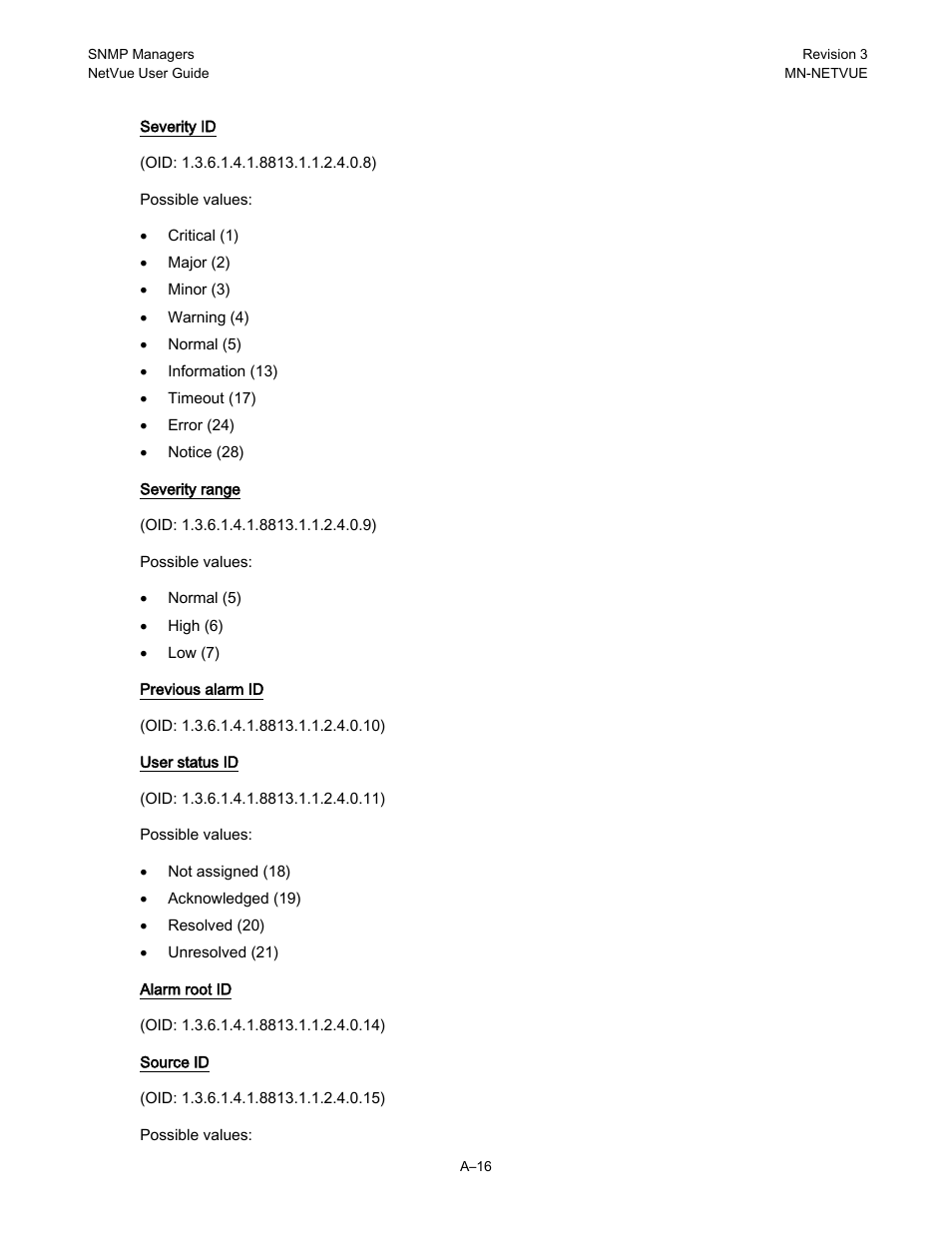 Comtech EF Data NetVue Release 1.1 User Guide User Manual | Page 253 / 265