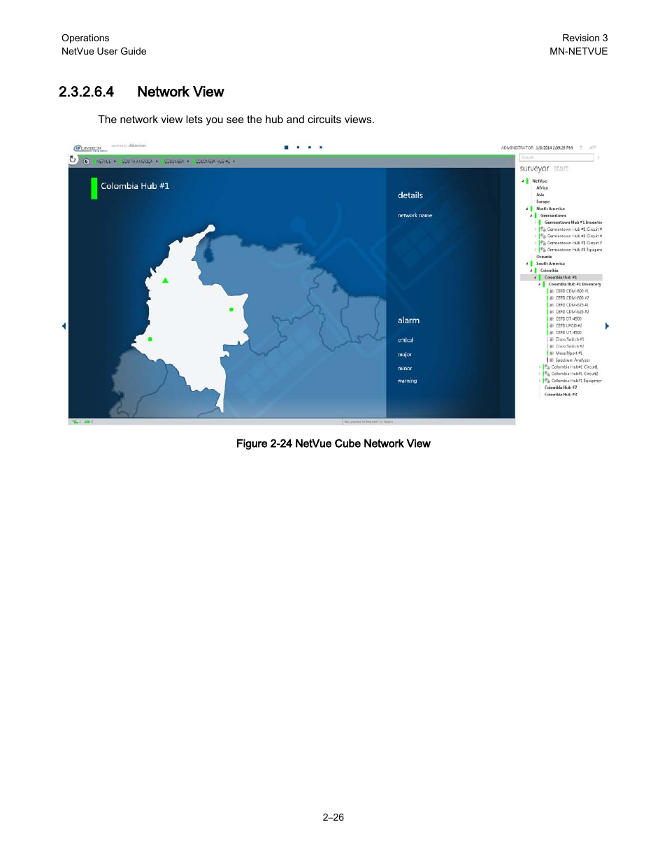 4 network view | Comtech EF Data NetVue Release 1.1 User Guide User Manual | Page 59 / 265