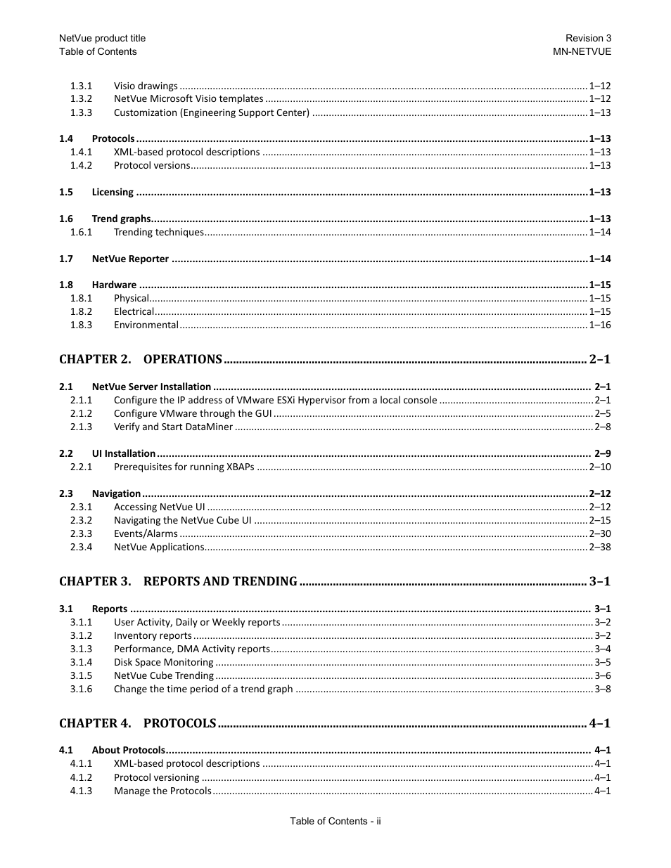 Comtech EF Data NetVue Release 1.1 User Guide User Manual | Page 6 / 265
