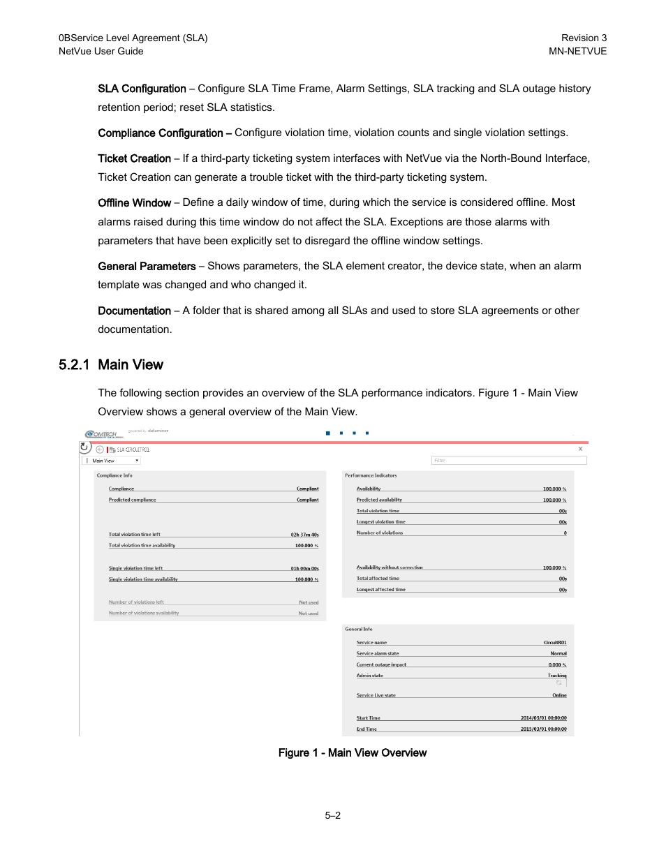 1 main view | Comtech EF Data NetVue Release 1.1 User Guide User Manual | Page 97 / 265