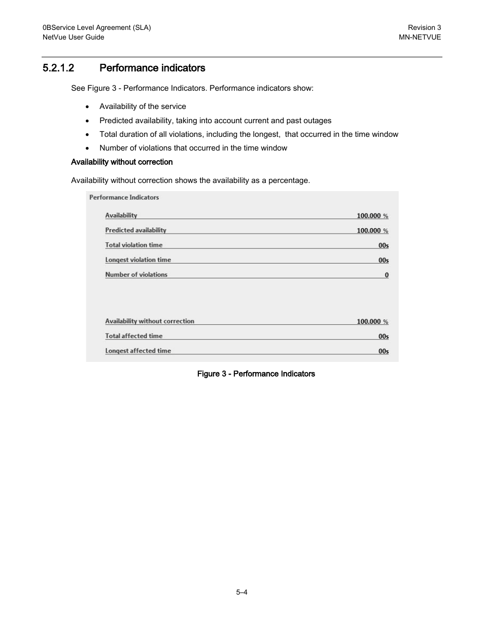 2 performance indicators | Comtech EF Data NetVue Release 1.1 User Guide User Manual | Page 99 / 265