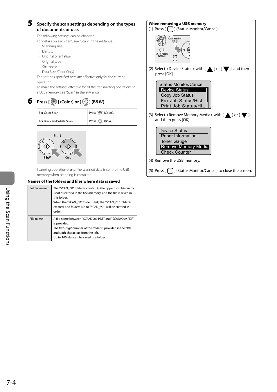 Using the scan f unc tions | Canon ImageCLASS MF8050Cn User Manual | Page 116 / 159