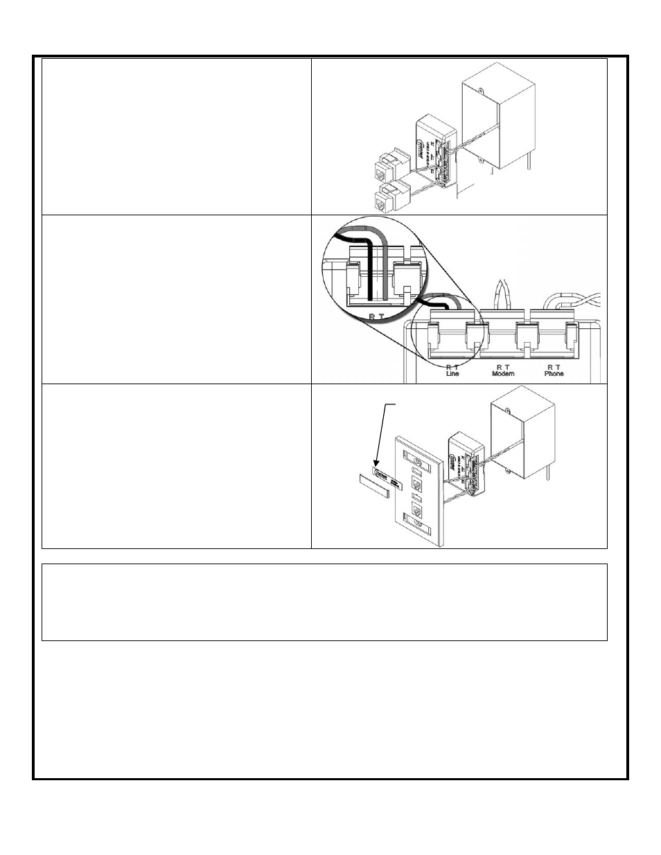 Comtest Networks NID-01V POTS Splitter Datajack User Manual | Page 2 / 2