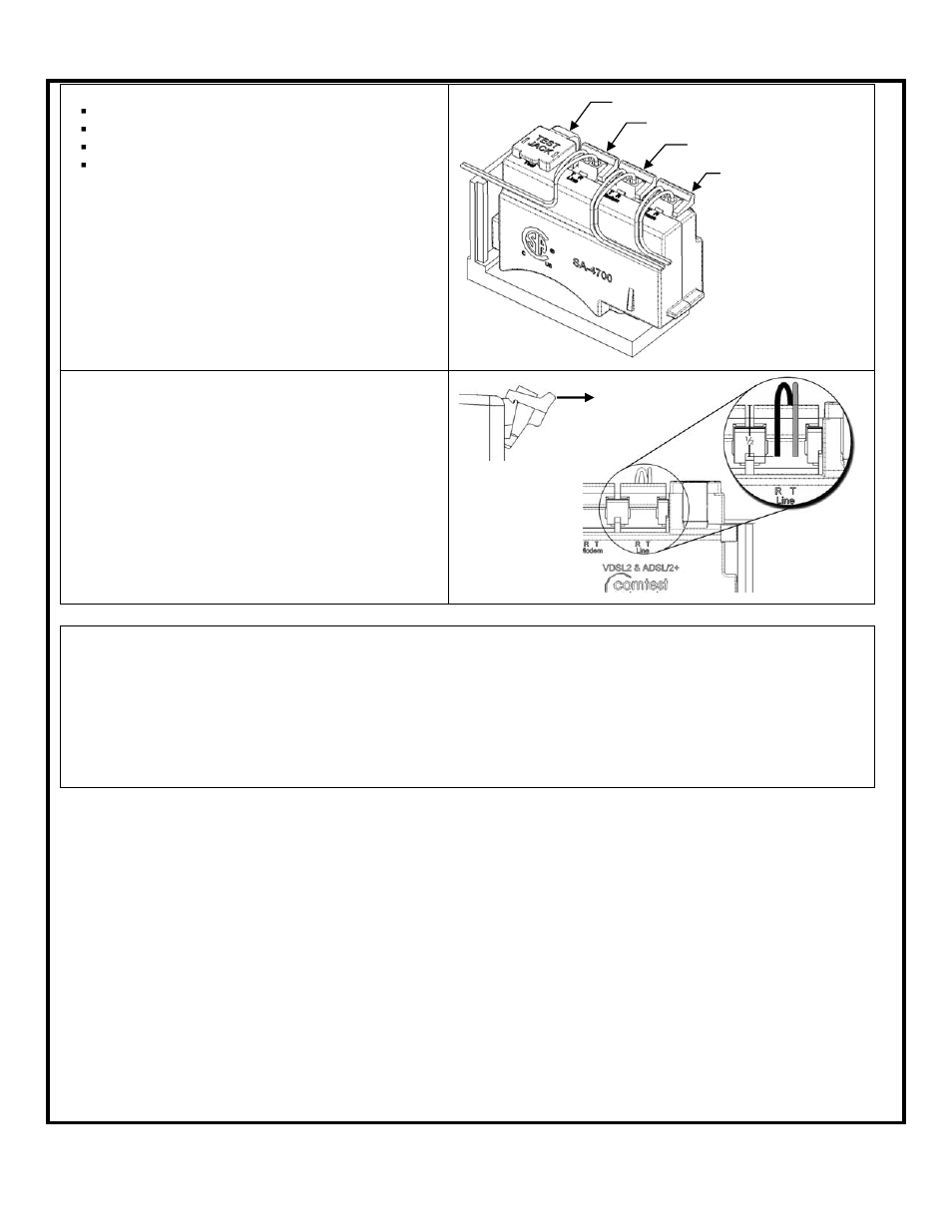 Comtest Networks NID-01VTJ POTS Splitter User Manual | Page 2 / 2