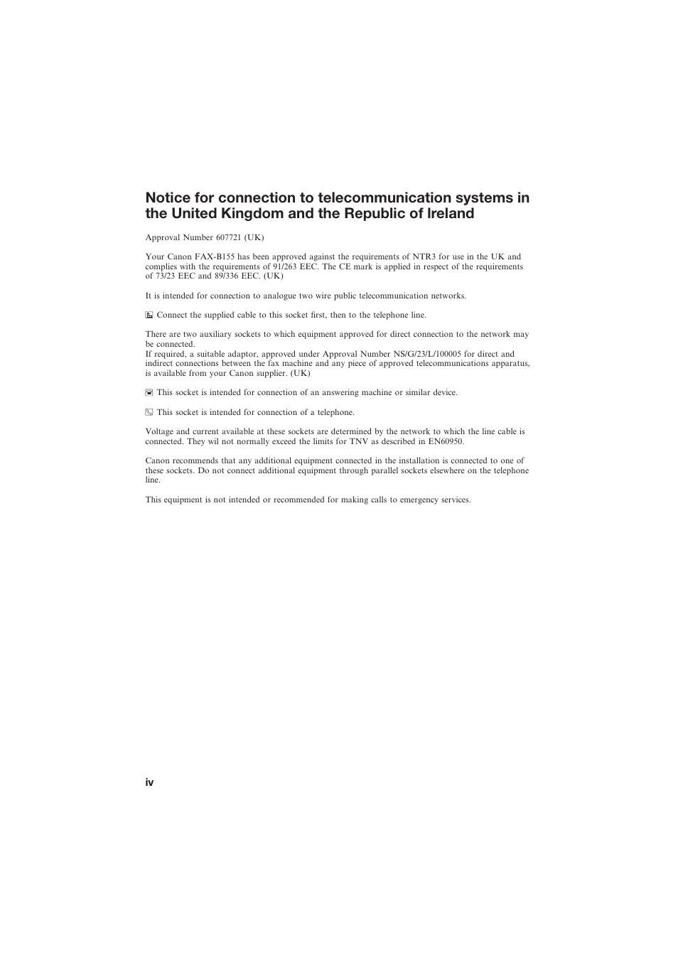 Canon B155 User Manual | Page 4 / 140