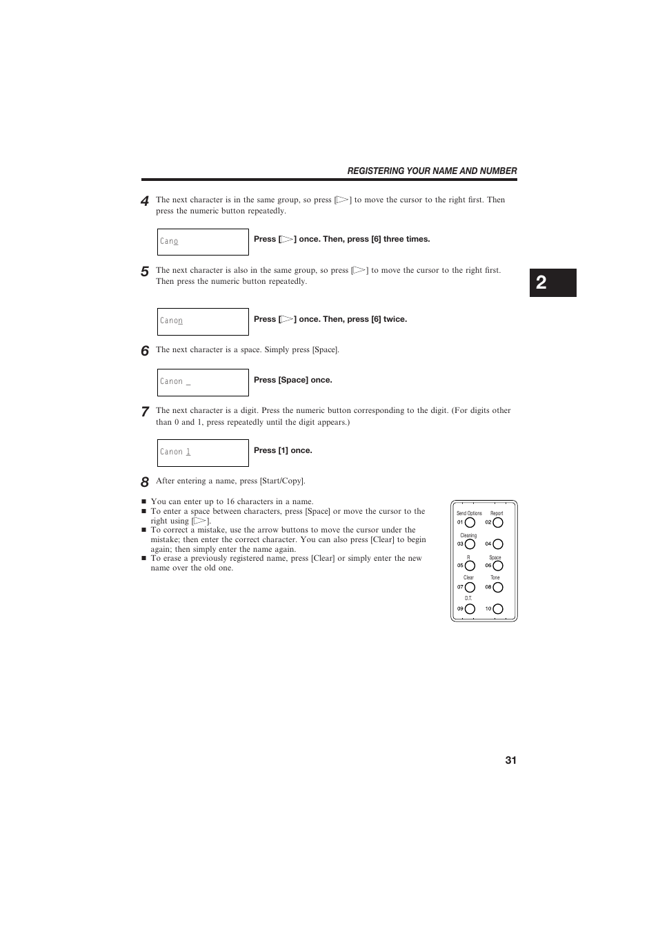 Canon B155 User Manual | Page 43 / 140