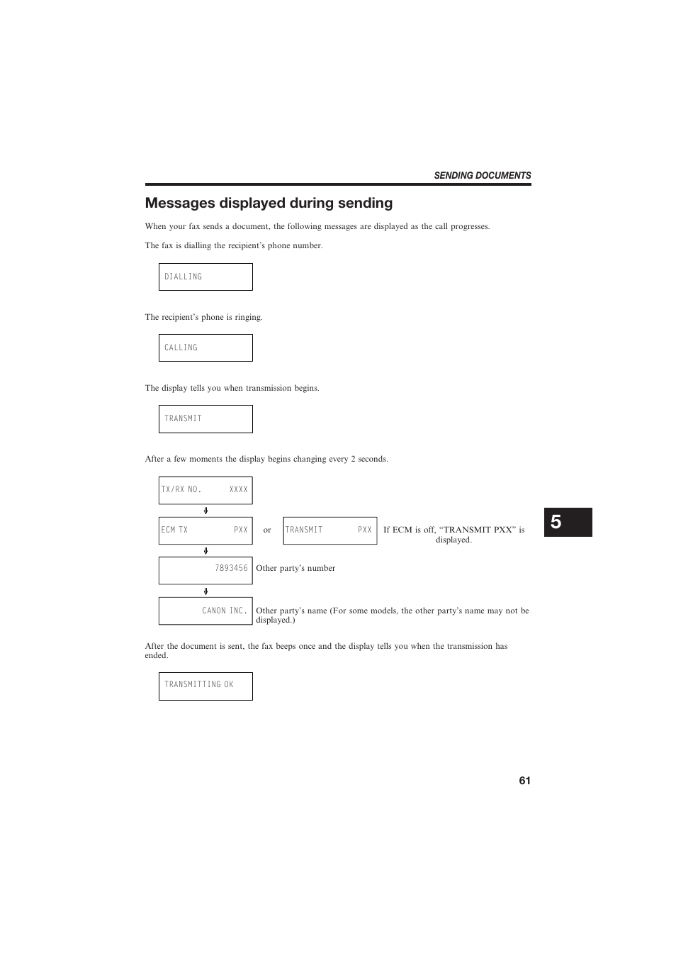 Canon B155 User Manual | Page 73 / 140