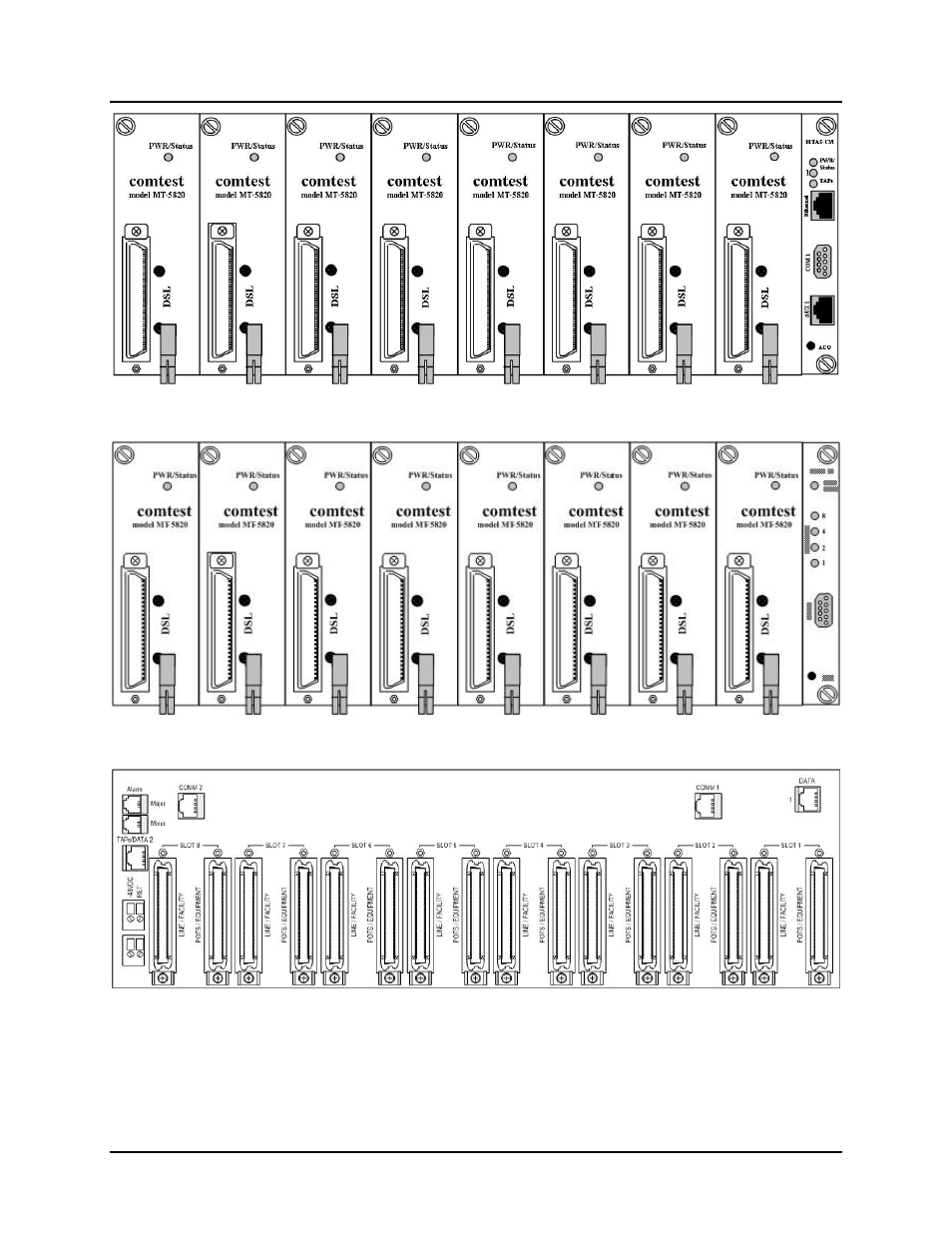 Comtest Networks MTAS-192 METALLIC TEST ACCESS SYSTEM User Manual | Page 12 / 72