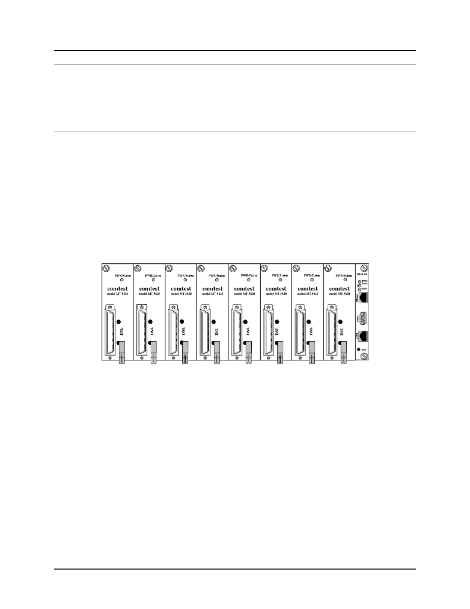 Chapter 1 introduction | Comtest Networks MTAS-192 METALLIC TEST ACCESS SYSTEM User Manual | Page 7 / 72