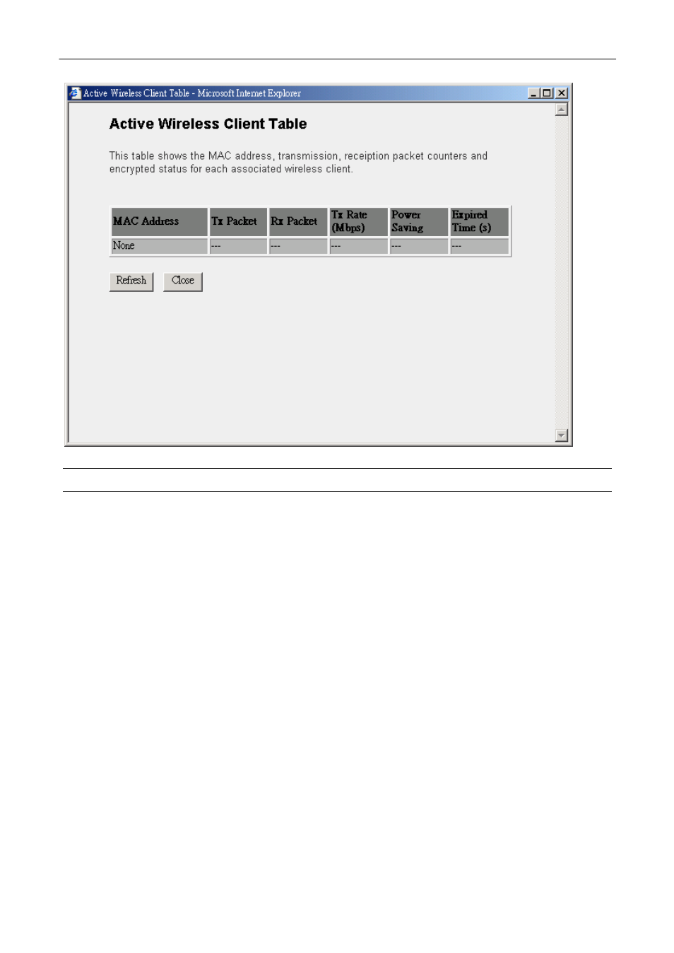 Parameter description | ConnectGear WA540G User Manual | Page 17 / 40