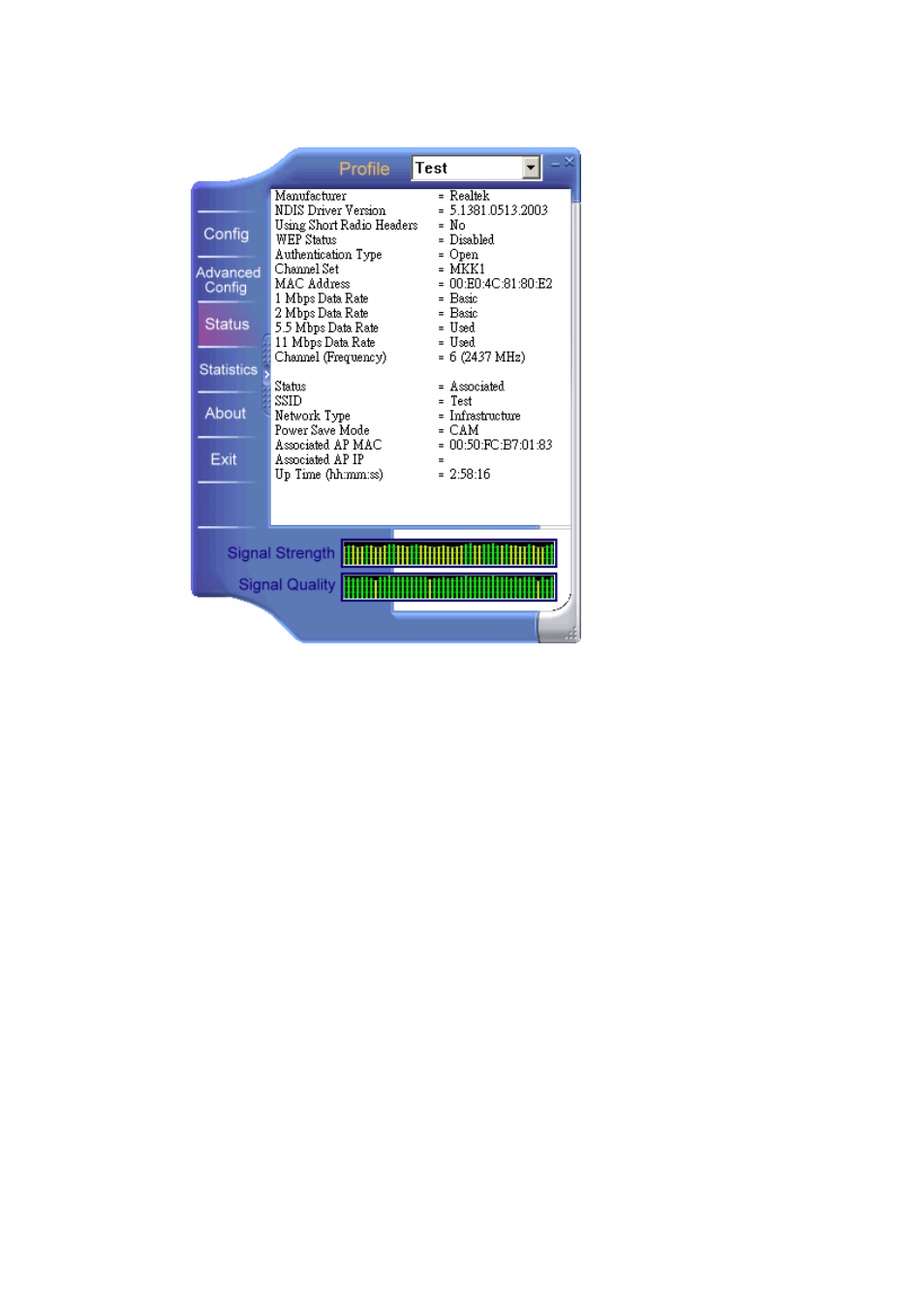 5 statistics | ConnectGear WE320 User Manual | Page 19 / 23
