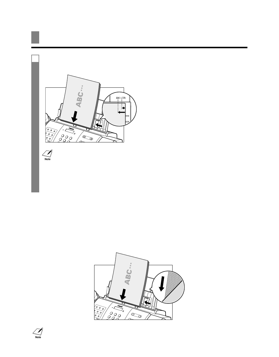 Loading documents, Problems with multipage documents | Canon B45 User Manual | Page 40 / 124