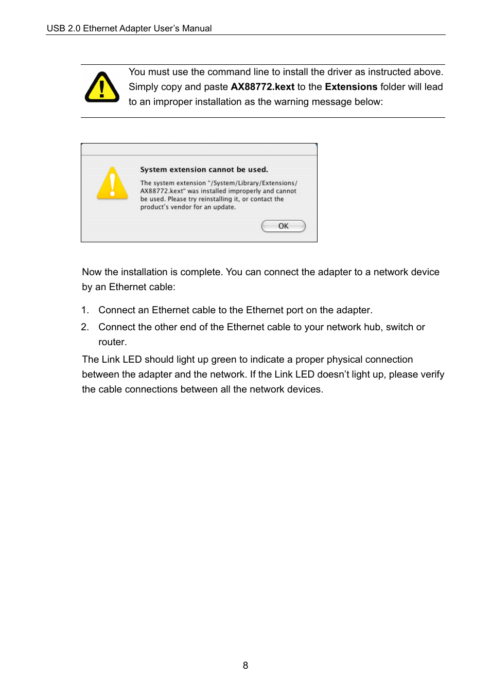 ConnectGear UE200 User Manual | Page 11 / 13