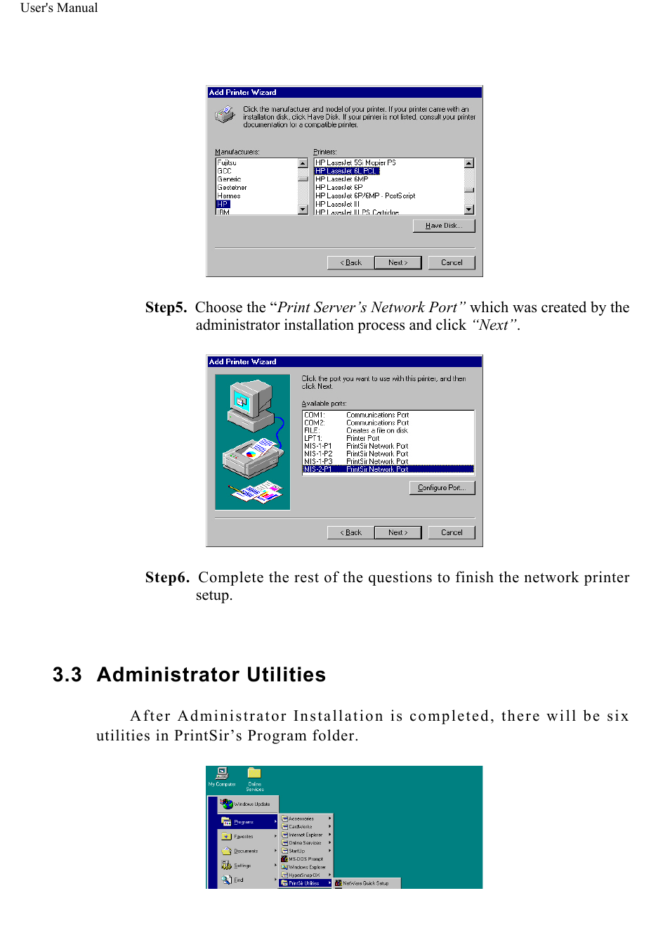 Administrator utilities | ConnectGear GP-10P User Manual | Page 24 / 90