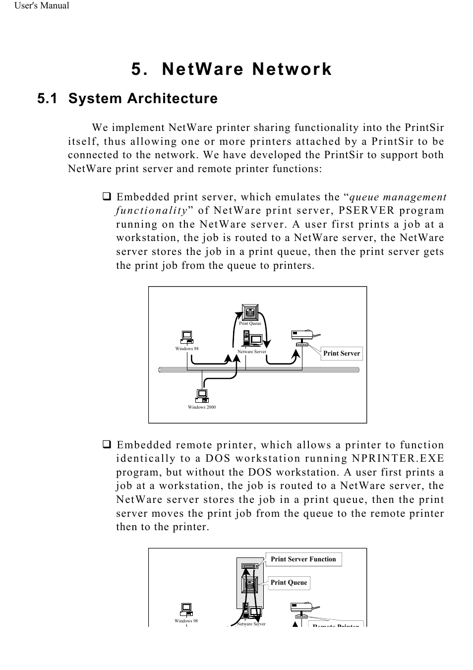 Netware network, System architecture | ConnectGear GP-10P User Manual | Page 38 / 90