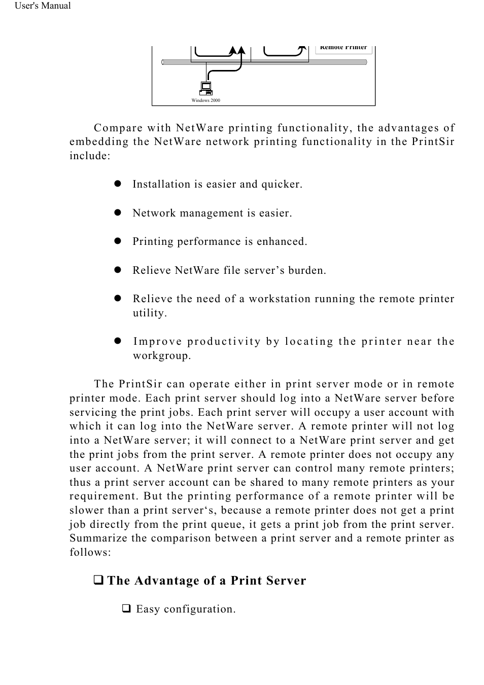 The advantage of a print server | ConnectGear GP-10P User Manual | Page 39 / 90