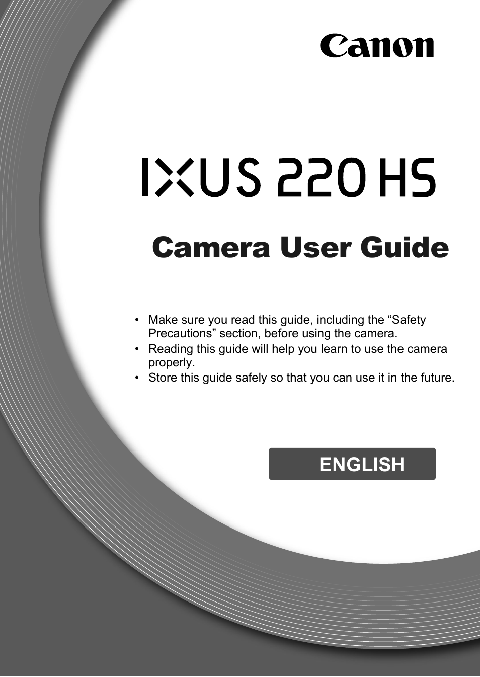 Canon 220 HS User Manual | 209 pages