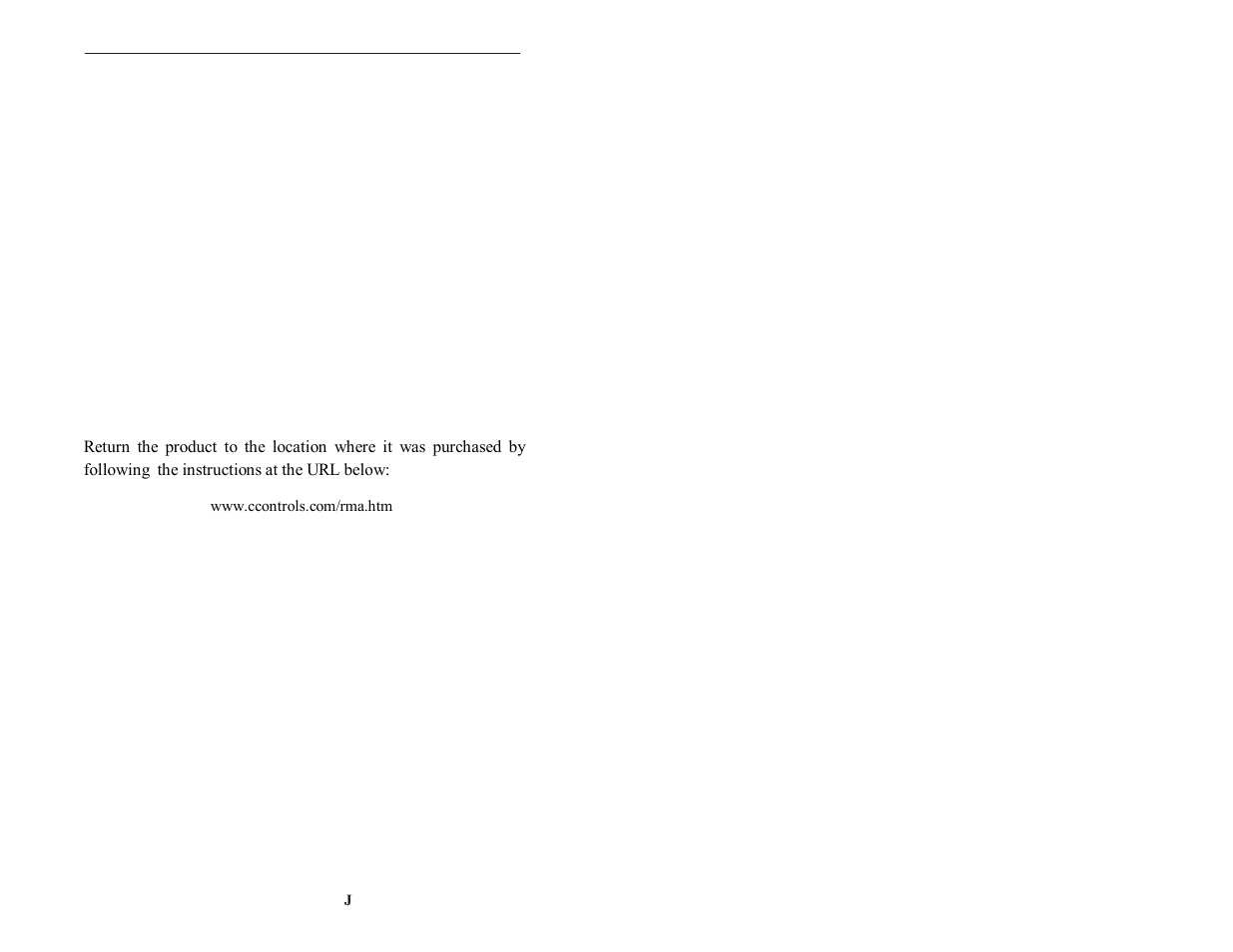Non-warranty repair, Returning products for repair | Contemporary Control Systems AI Active Hubs User Manual | Page 35 / 40