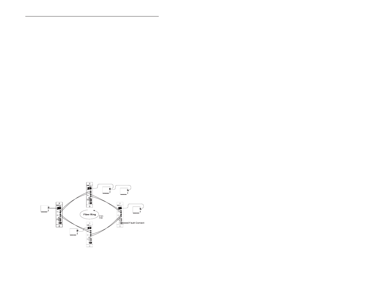 Operation, Fault monitoring | Contemporary Control Systems AI-FR Redundant Fibre Hubs User Manual | Page 6 / 9