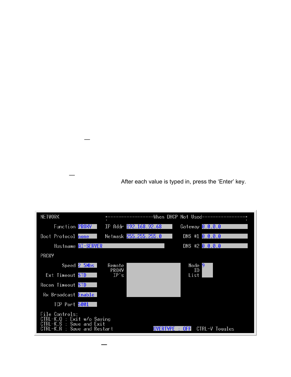 2 ai-proxy configuration, Ai-proxy configuration | Contemporary Control Systems AI-SRVR Servers to Ethernet User Manual User Manual | Page 19 / 20