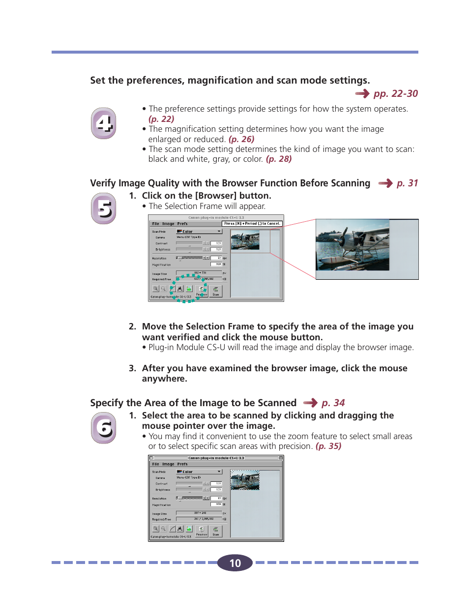 Canon FB630U User Manual | Page 10 / 68
