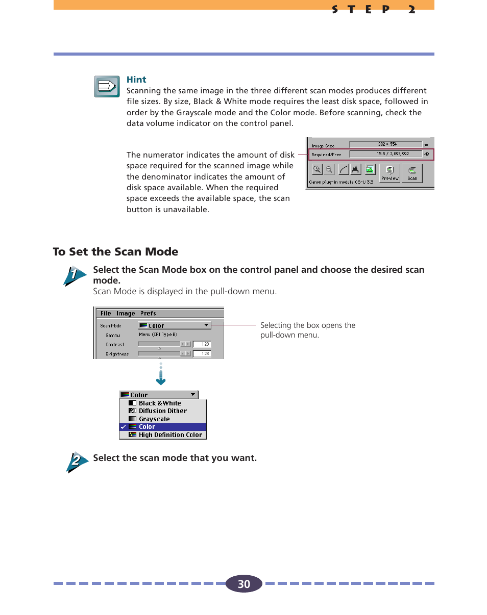 P. 30 | Canon FB630U User Manual | Page 30 / 68