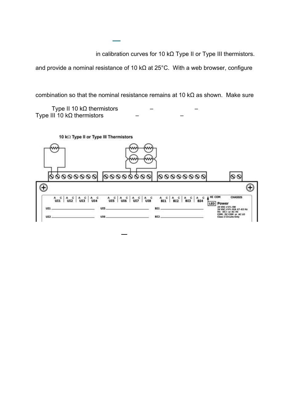 Universal input, Configured as temperature input | Contemporary Control Systems BAScontrol20 User Manual User Manual | Page 16 / 53