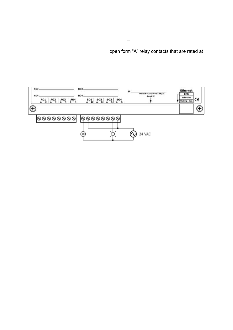 7 binary outputs, Binary outputs | Contemporary Control Systems BAScontrol20 User Manual User Manual | Page 20 / 53