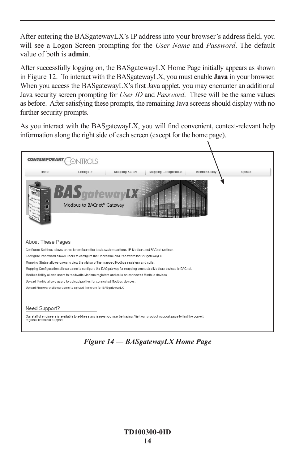 Contemporary Control Systems BASgatewayLX User Manual | Page 14 / 16