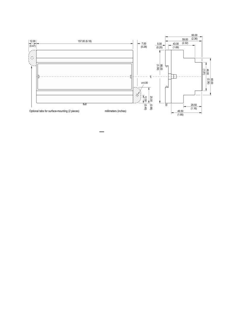 11 dimensional drawing, Dimensional drawing | Contemporary Control Systems BASremote User Manual (firmware 3.1.x) User Manual | Page 14 / 78