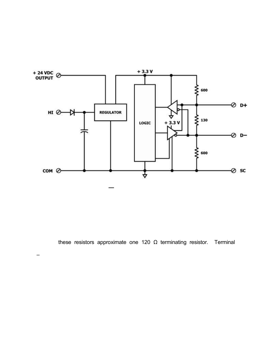 2 modbus serial bus connections, Modbus serial bus connections | Contemporary Control Systems BASremote User Manual (firmware 3.1.x) User Manual | Page 19 / 78