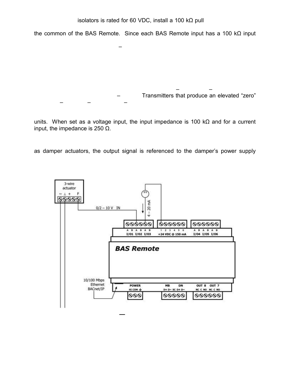 5 analog input, Analog input | Contemporary Control Systems BASremote User Manual (firmware 3.1.x) User Manual | Page 25 / 78