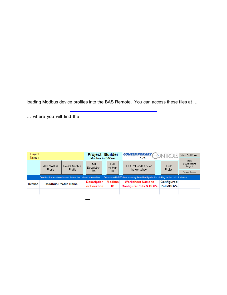 3 project builder, Project builder | Contemporary Control Systems BASremote User Manual (firmware 3.1.x) User Manual | Page 65 / 78