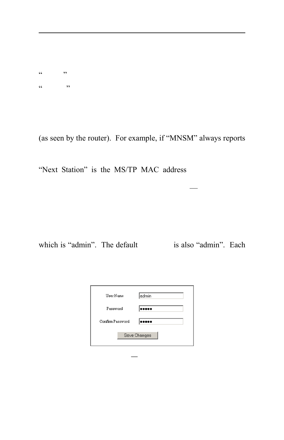 3 security screen | Contemporary Control Systems BASrouter Installation Guide (Firmware 2.x) User Manual | Page 23 / 24