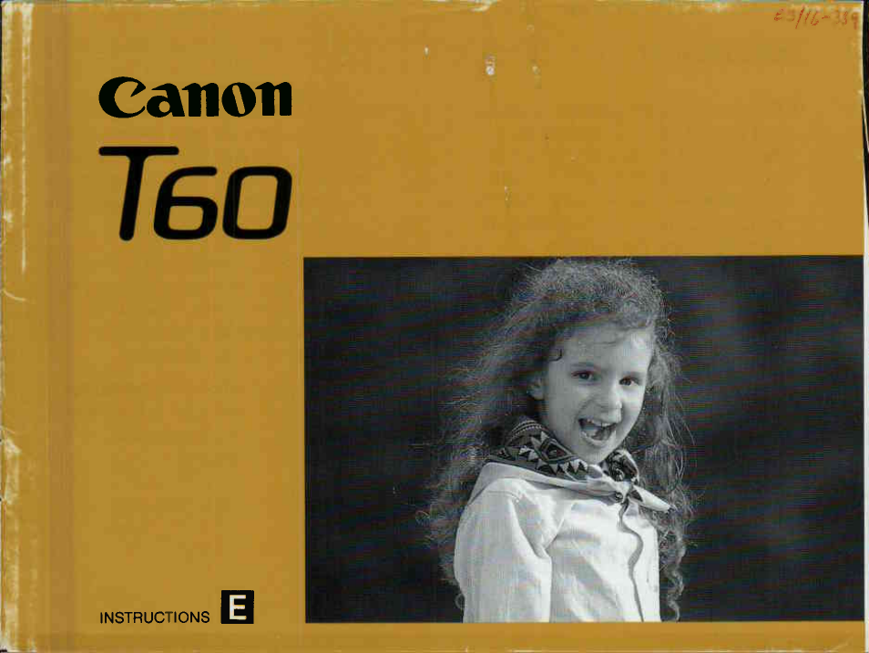 Canon T 60 User Manual | 85 pages