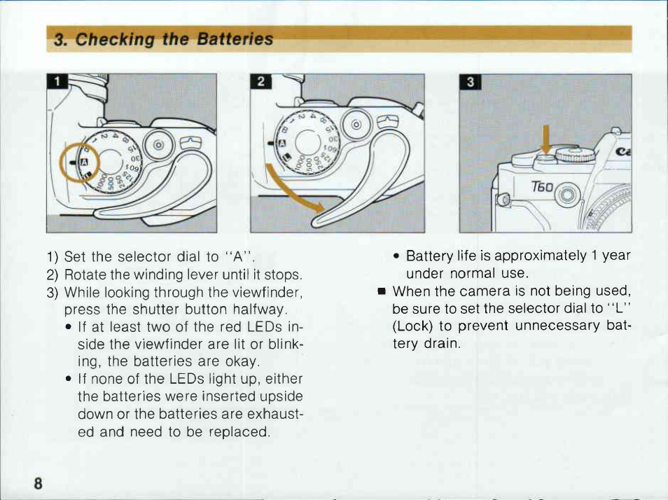 Attaching the neckst rap | Canon T 60 User Manual | Page 10 / 85