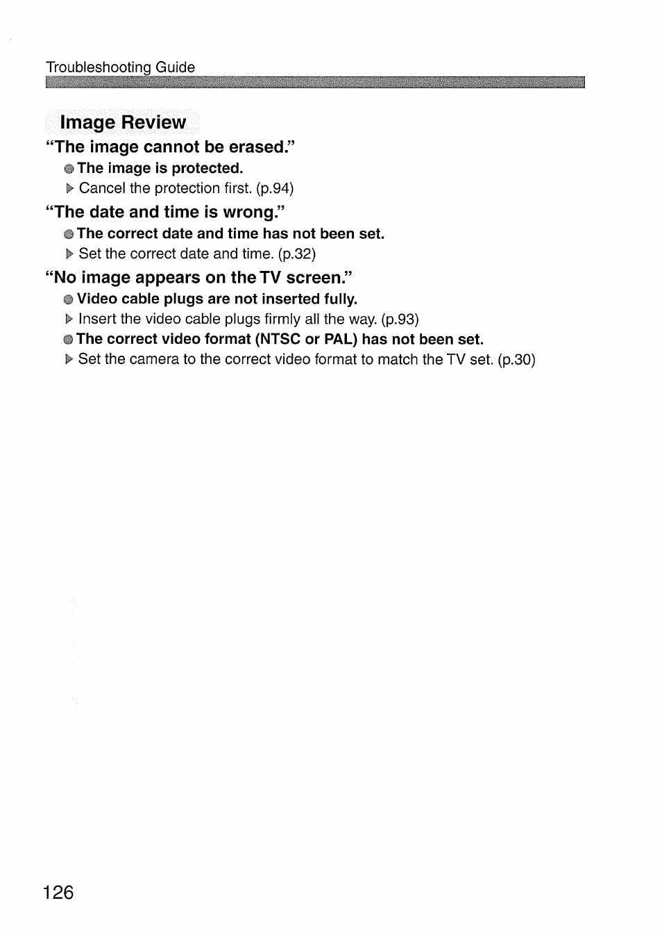 Image review | Canon EOS 300 D User Manual | Page 128 / 141