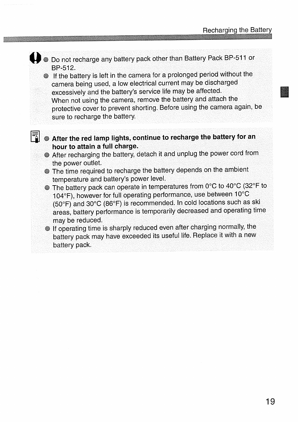 Canon EOS 300 D User Manual | Page 19 / 141