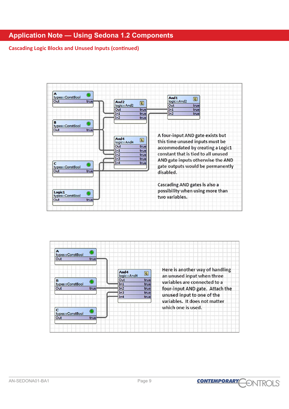 Ontr ls o | Contemporary Control Systems Sedona User Manual | Page 9 / 27