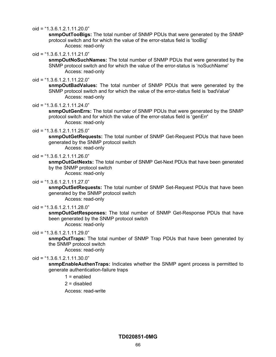 Contemporary Control Systems Compact Managed Switches Software Manual for Web Browser User Manual | Page 66 / 83