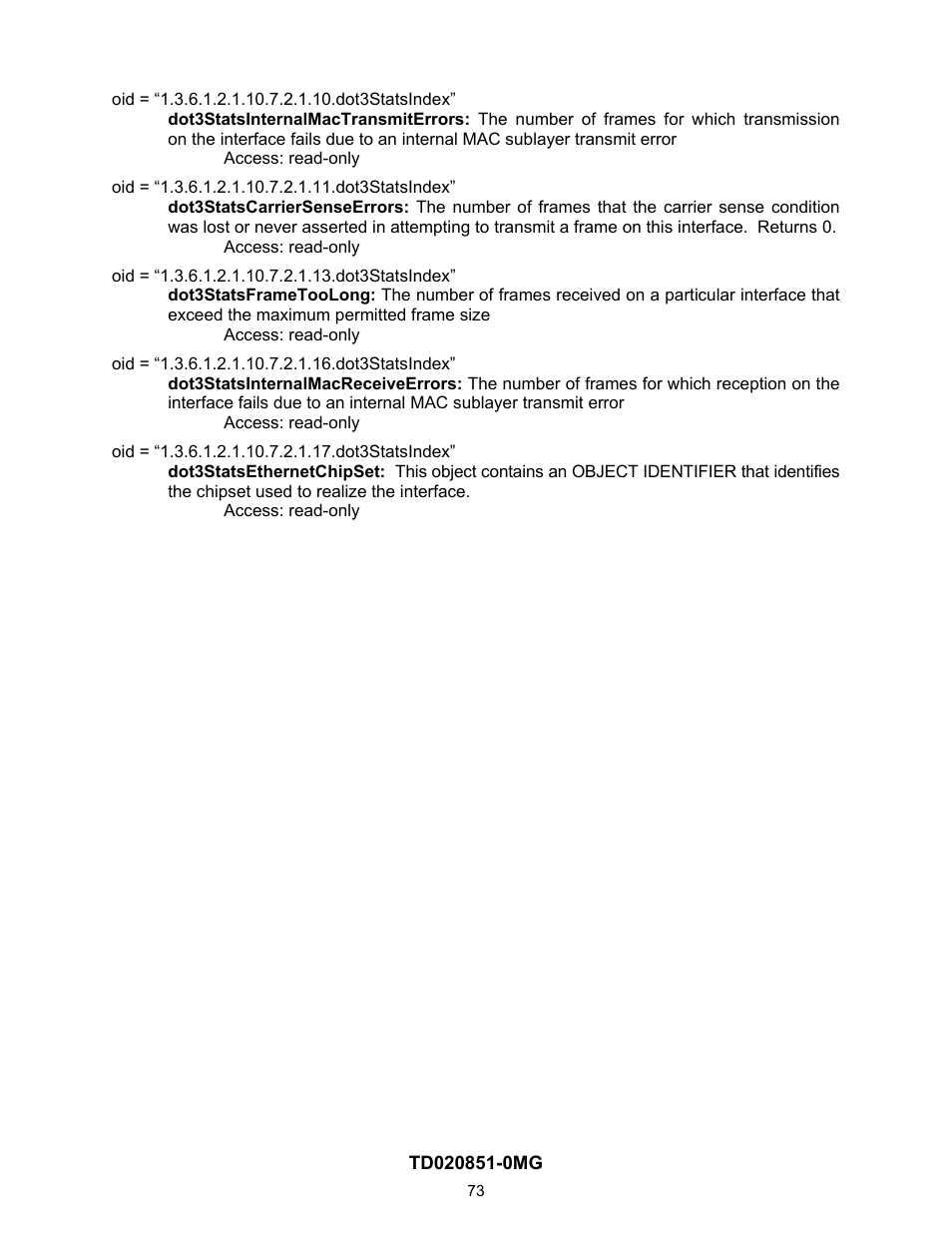 Contemporary Control Systems Compact Managed Switches Software Manual for Web Browser User Manual | Page 73 / 83