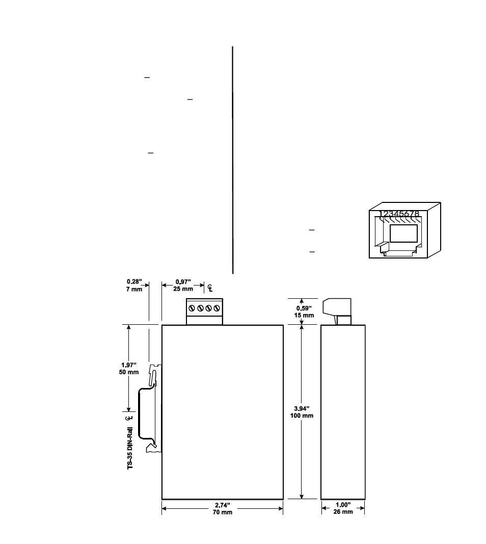 Specifications, Mechanical | Contemporary Control Systems EISK Diagnostic Skorpion Switches 100T/H Installation Guide User Manual | Page 2 / 4