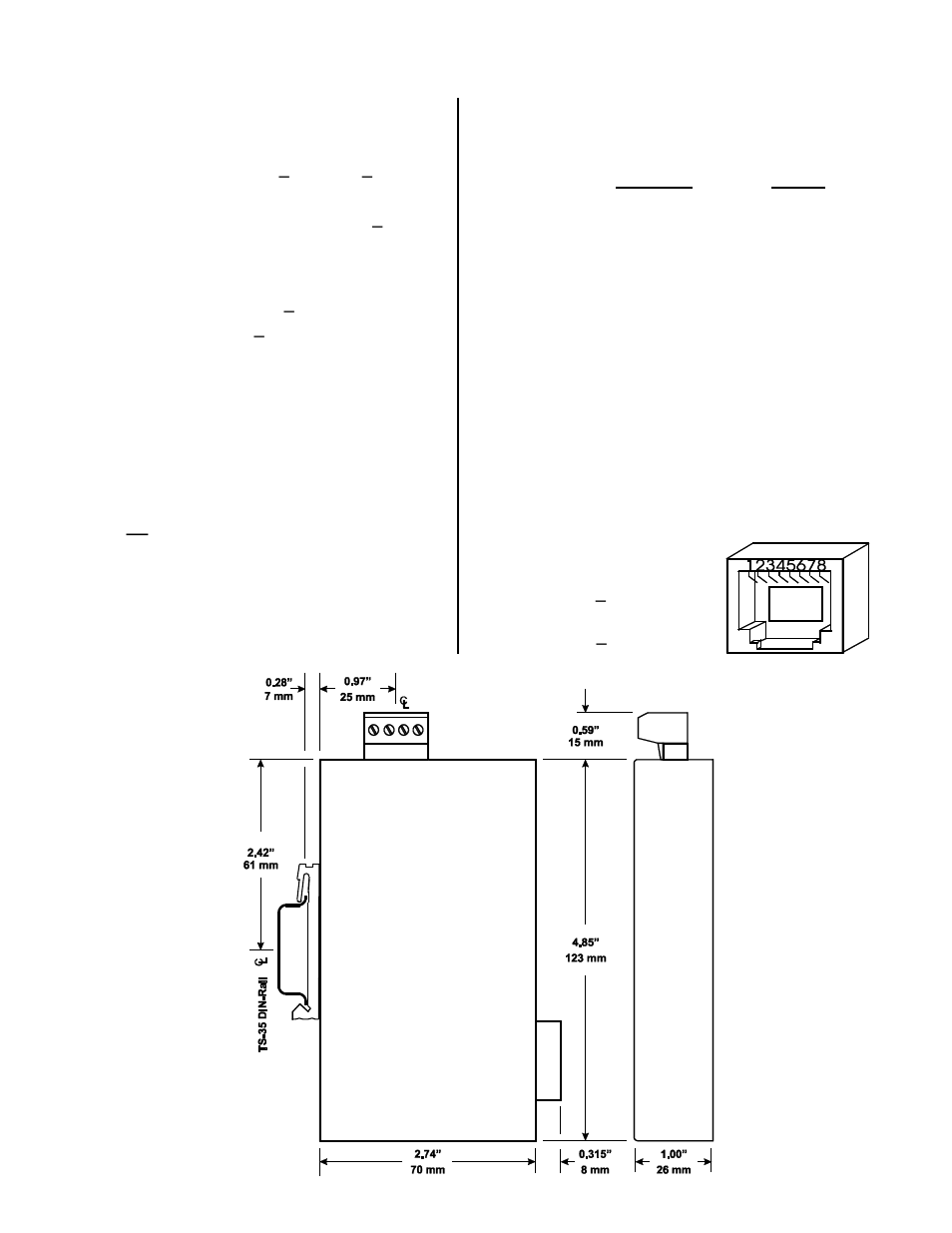 Specifications | Contemporary Control Systems EISK Skorpion Switches EISK5-100T/FC User Manual | Page 2 / 4