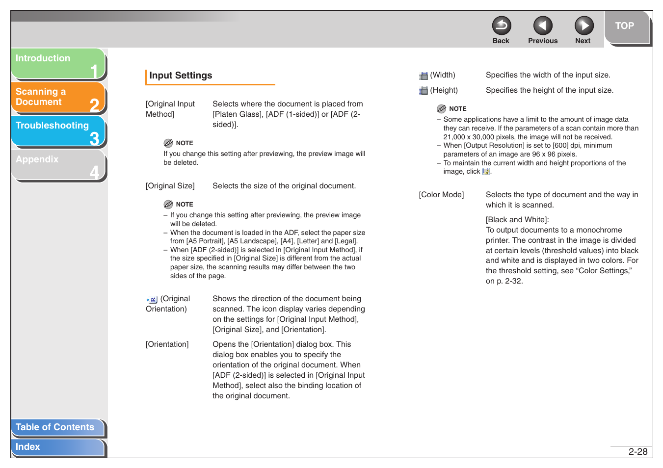 Next | Canon MF6500 User Manual | Page 42 / 80