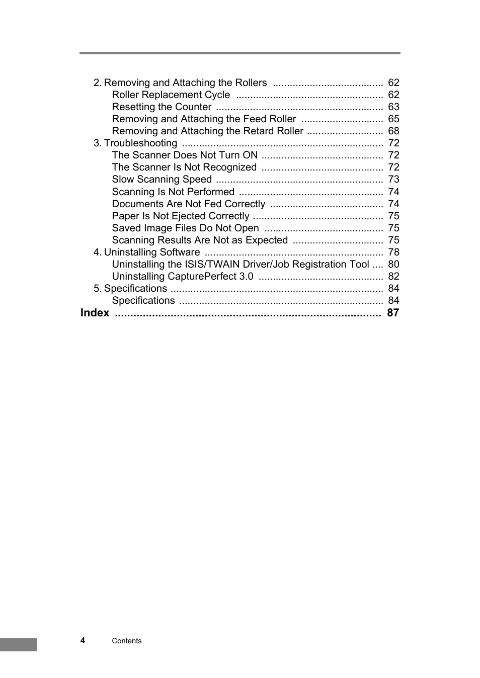 Canon DR-2050SP User Manual | Page 10 / 103