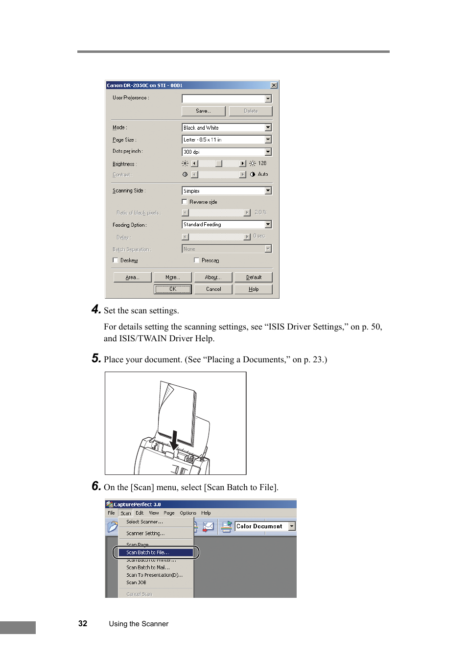 Canon DR-2050SP User Manual | Page 38 / 103